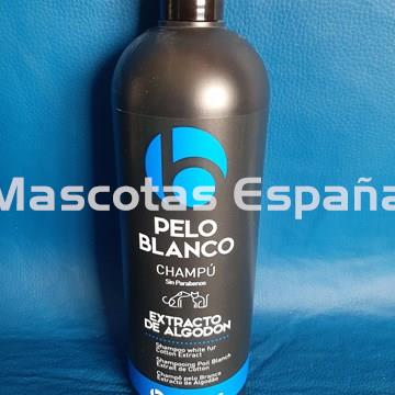 BUBBLES Champú Pelo Blanco (Con Extracto De Algodón) 1L - Imagen 1