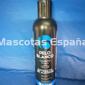 BUBBLES Champú Pelo Blanco con Extracto de Algodón 250ml - Imagen 1