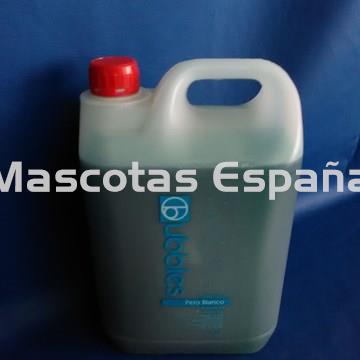 BUBBLES Champú Pelo Blanco Extracto de Algodón 5L - Imagen 1