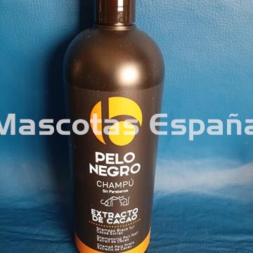 BUBBLES Champú Pelo Negro (Extracto de Cacao) 1L - Imagen 1