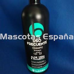 BUBBLES Champú Uso Frecuente (Aloe Vera & Bamboo) 1L - Imagen 1