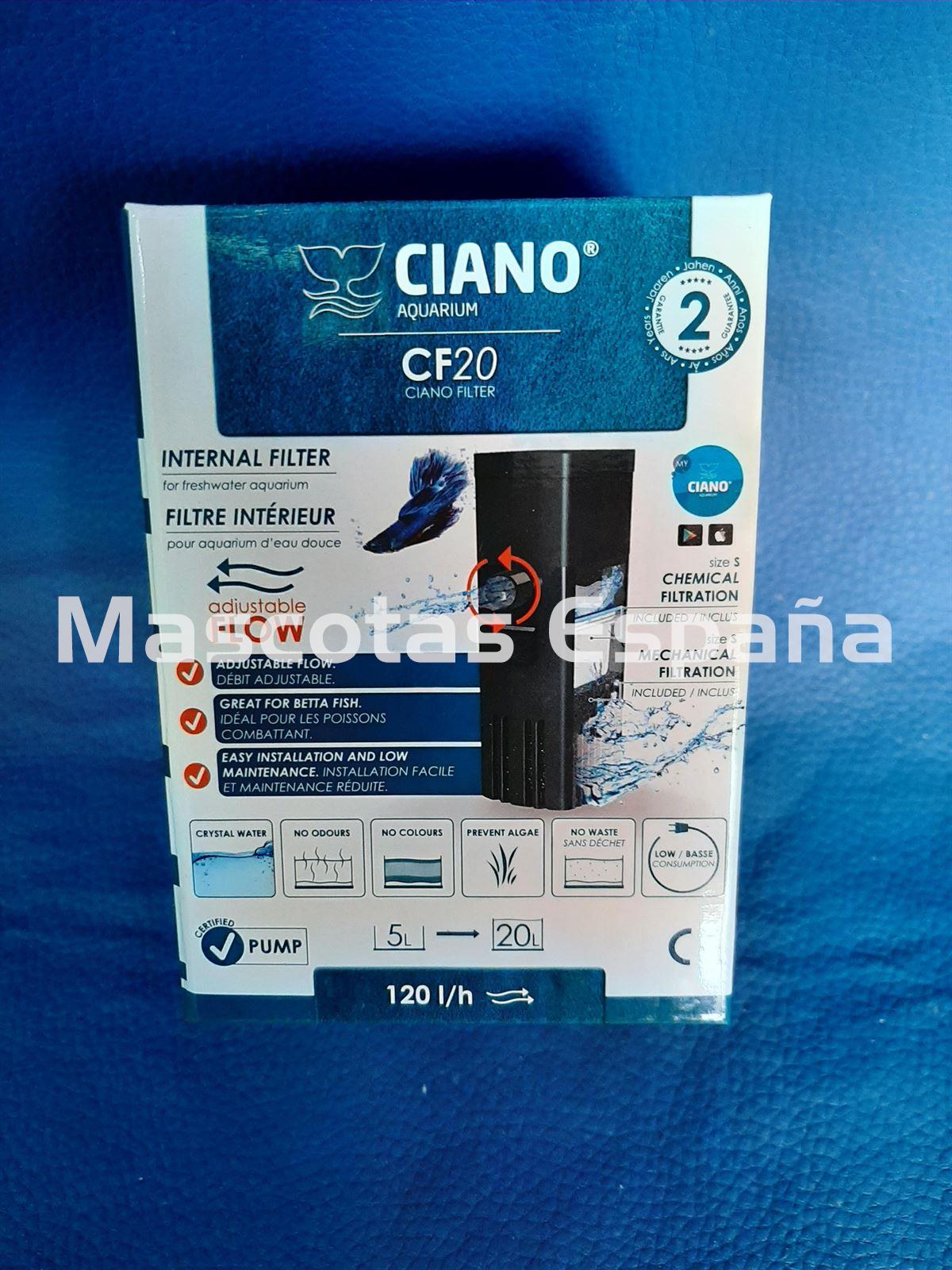 CIANO Filtro Acuario CF20 - Imagen 1