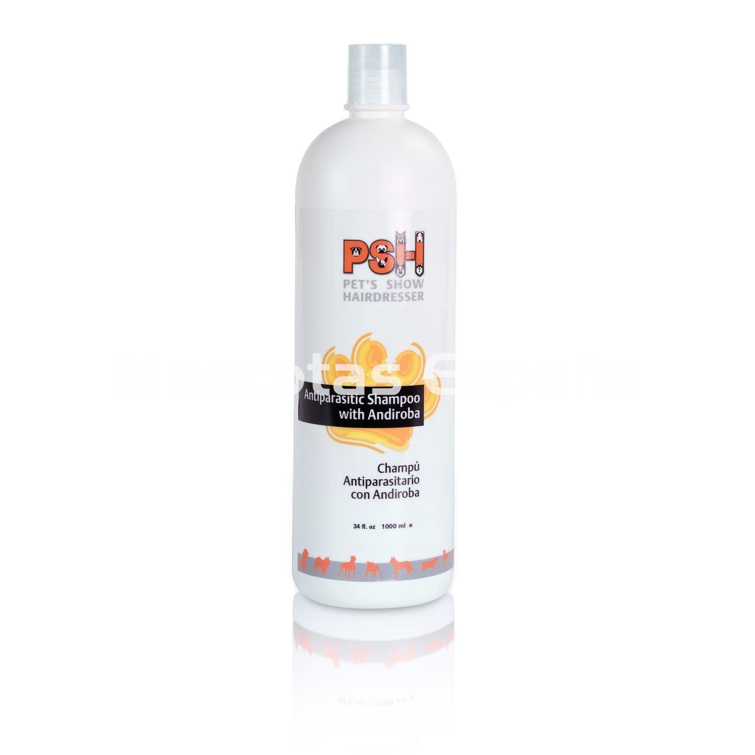 PSH Antiparasitic Shampoo with Andiroba (Champú Antiparasitario con Andiroba) 1L - Imagen 1