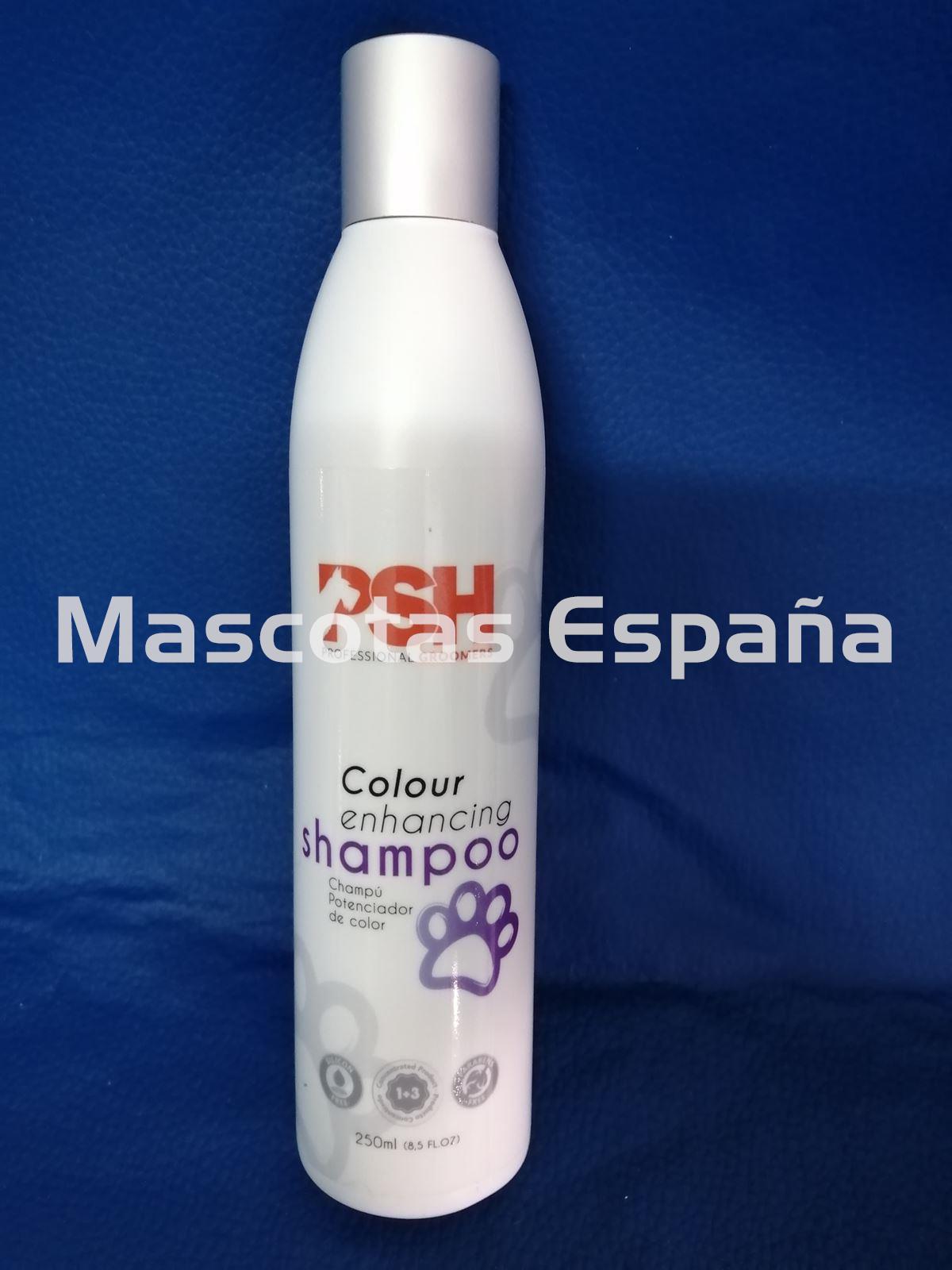 PSH Colour Enhancing Shampoo (Champú potenciador del color con blanqueador bi o tricolores) 250ml - Imagen 1
