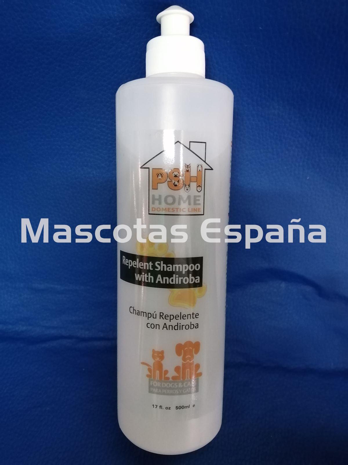 PSH HOME Repelent Shampoo With Andiroba (Champú Repelente con Andiroba) 500ml - Imagen 1