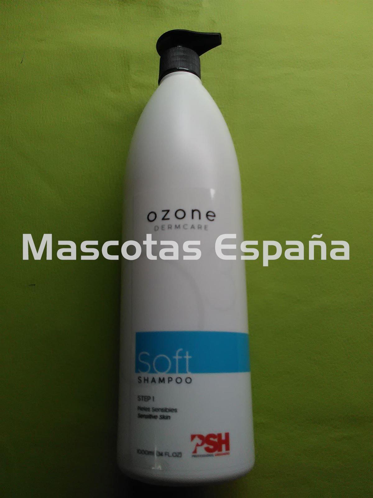 PSH OZONE Dermcare Soft Shampoo Step1 (Pieles Sensibles) 1L - Imagen 1