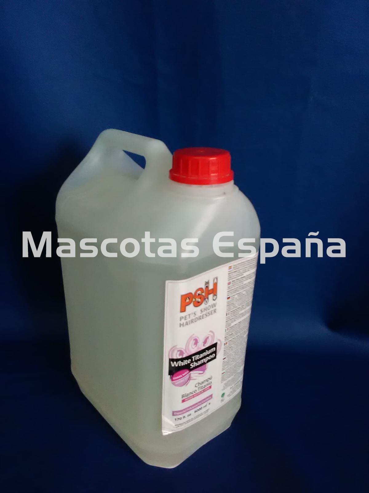 PSH White Titanium Shampoo (Champú Blanco Titanio) 5L - Imagen 1