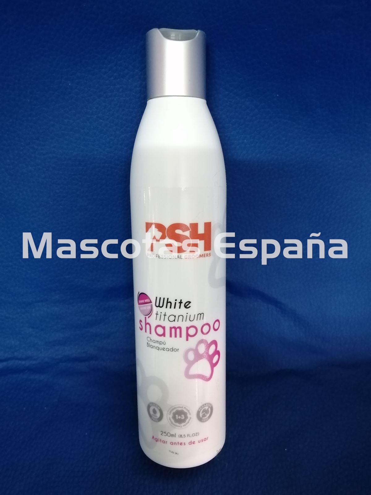 PSH White Titanium Shampoo (Champú Blanqueador) 250ml - Imagen 1