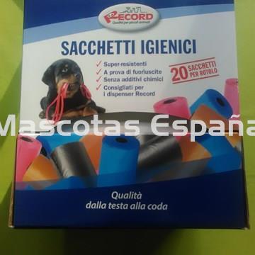 RECORD Bolsas Higiénicas Rollo 20 Bolsas (27,5x30cm) - Imagen 1