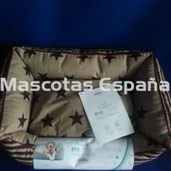 RECORD Cama Acolchada AntiBacteriana (40x35x12cm) Estrellas - Imagen 1