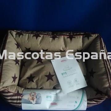 RECORD Cama Acolchada AntiBacteriana (40x35x12cm) Estrellas - Imagen 1