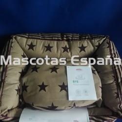 RECORD Cama Acolchada AntiBacteriana (50x35x14cm) Estrellas - Imagen 1