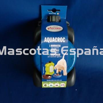 RECORD Cantimplora Dos Comederos Con Porta Bolsas 1L Negra - Imagen 1