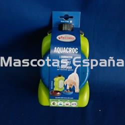 RECORD Cantimplora Dos Comederos Con Porta Bolsas 1L Verde - Imagen 1