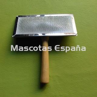 RECORD Carda Acero Con Mango Madera M (13X11,5cm) - Imagen 1