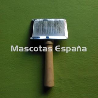 RECORD Carda Acero Con Mango Madera XS (11,5X6cm) - Imagen 1