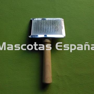 RECORD Carda Acero Con Mango Madera XS (11,5X6cm) - Imagen 1