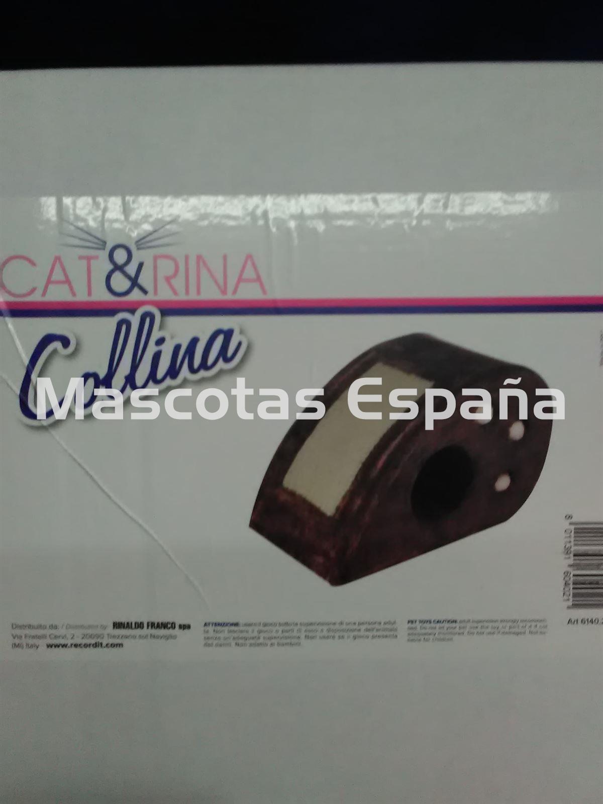 RECORD Cat&Rina Rascador Colina 53X30X33cm Marrón - Imagen 1