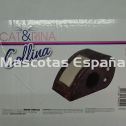 RECORD Cat&Rina Rascador Colina 53X30X33cm Marrón - Imagen 1