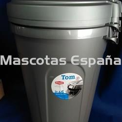 RECORD Contenedor Tom 46L Gris - Imagen 1