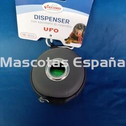 RECORD Dispensador Bolsas con Rollo 15 Bolsas UFO - Imagen 1