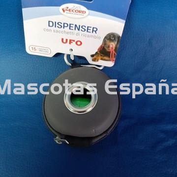 RECORD Dispensador Bolsas con Rollo 15 Bolsas UFO - Imagen 1