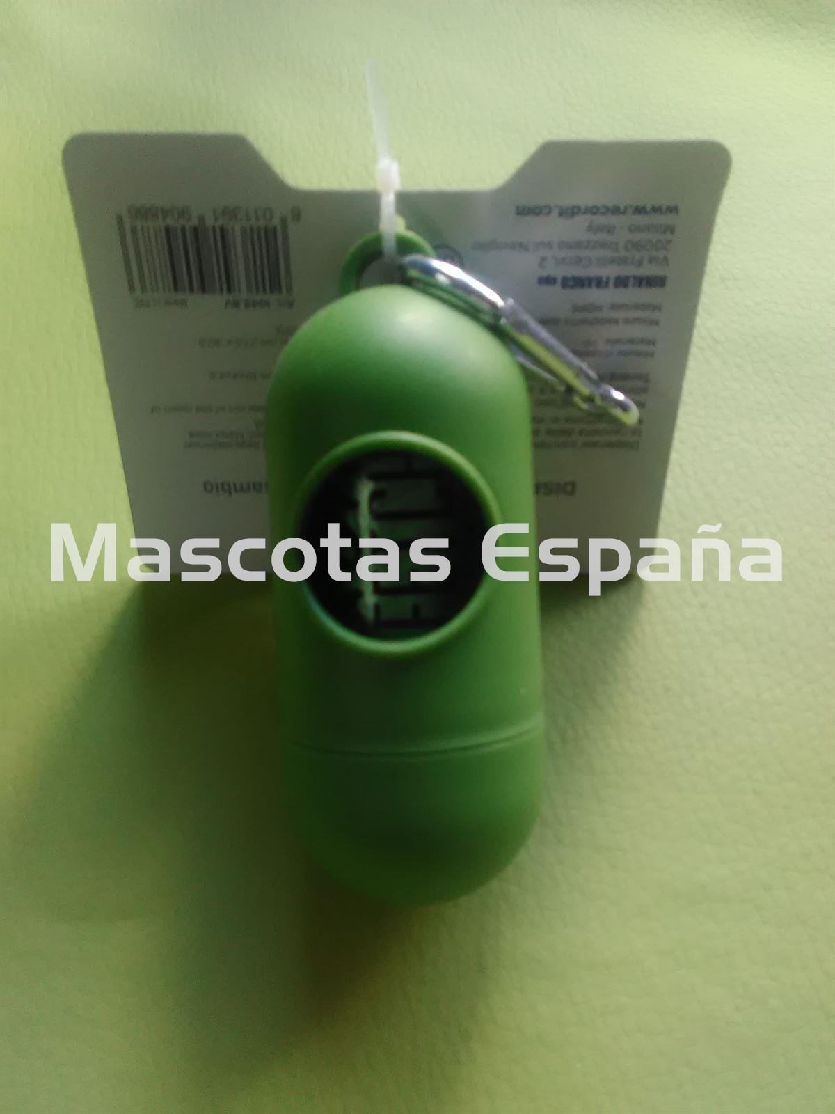 RECORD Dispensador Funky (Verde) Con Rollo 15 Bolsas - Imagen 1