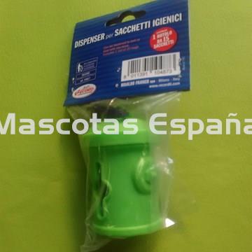 RECORD Dispensador Hidrante (Verde) Con rollo 15 Bolsas - Imagen 1