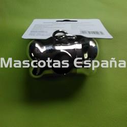RECORD Dispensador Hueso METAL POP + Rollo 15 Bolsas - Imagen 1