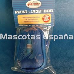 RECORD Dispensador Nylon Hueso (Azul) + Rollo 20 Bolsas - Imagen 1