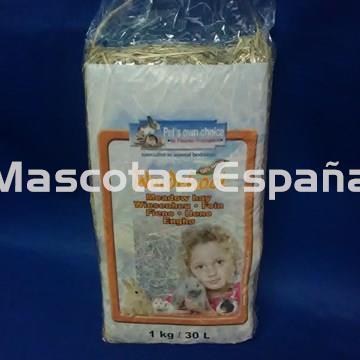 RECORD Heno Weidehooi Natural 1Kg/30L - Imagen 1