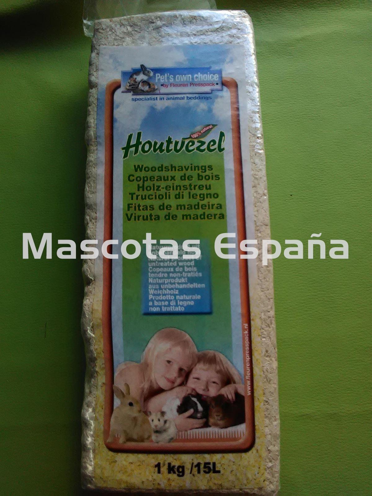 RECORD Houtvezel Viruta Natural 100% 1Kg/15L - Imagen 1