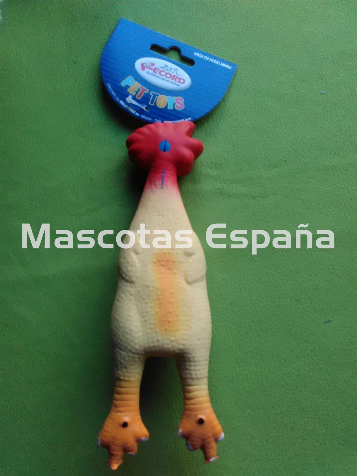 RECORD Juguete Gallina Látex M 25cm - Imagen 1