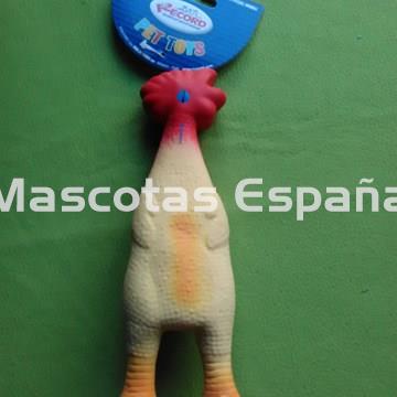 RECORD Juguete Gallina Látex M 25cm - Imagen 1