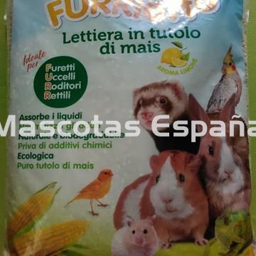RECORD Lecho Para Gatos & Roedores & Aves Aroma a Limón 6L 100% ECOLÓGICO - Imagen 1