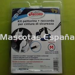 RECORD Petral+Ramal Seguridad Coche (Acolchado) M Cuello(44-68cm) Pecho(58-78) - Imagen 1