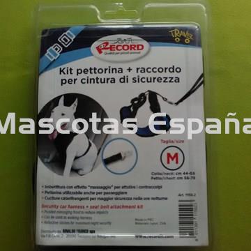 RECORD Petral+Ramal Seguridad Coche (Acolchado) M Cuello(44-68cm) Pecho(58-78) - Imagen 1