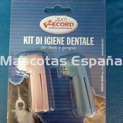 RECORD Set Cepillos Dentales de Dedo - Imagen 1