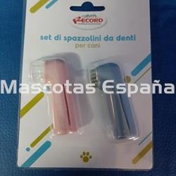 RECORD Set Cepillos Dentales de Dedo - Imagen 2