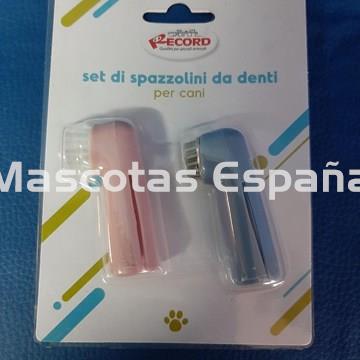 RECORD Set Cepillos Dentales de Dedo - Imagen 2