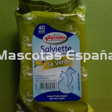 RECORD Toallitas Antibacteriana Té Verde - Imagen 1
