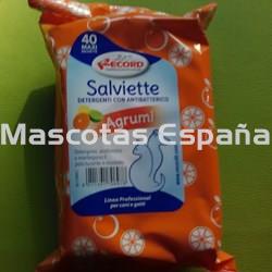 RECORD Toallitas Antibacterianas Cítrico - Imagen 1