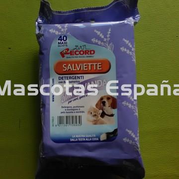 RECORD Toallitas Antibacterianas Lavanda - Imagen 1