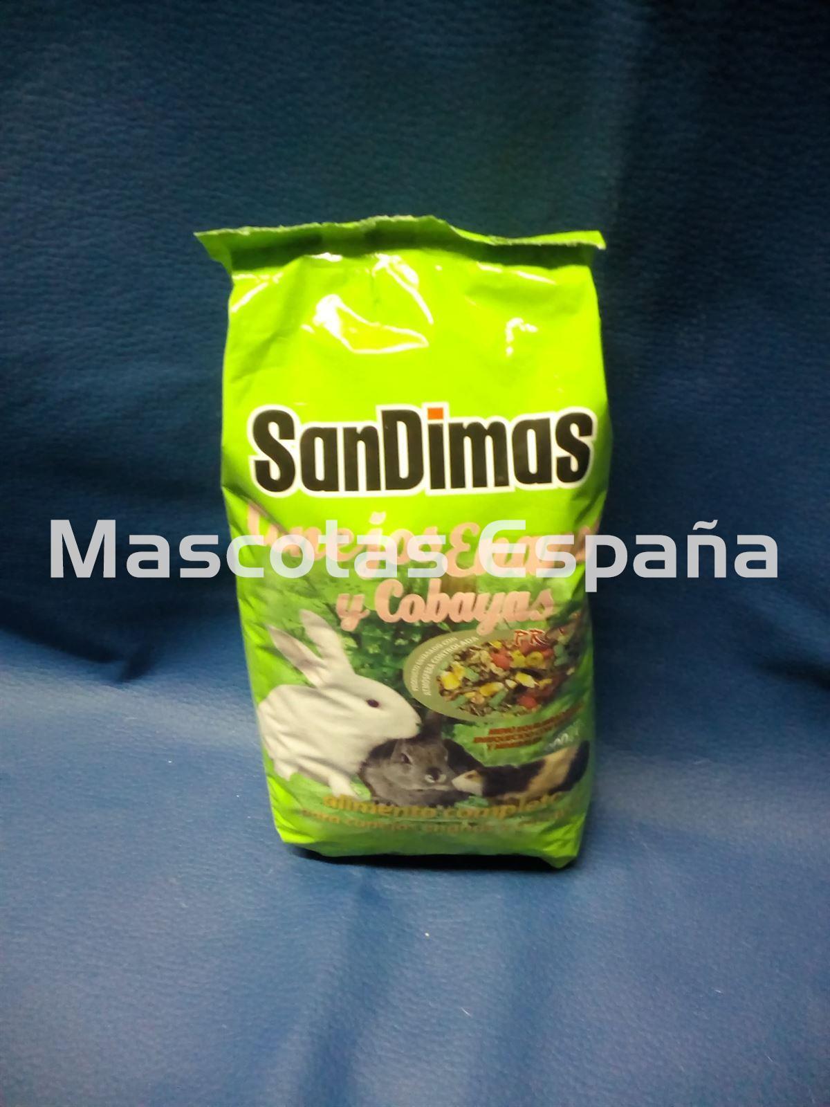 SAN DIMAS Alimento Conejos Enanos y Cobayas 900g - Imagen 1