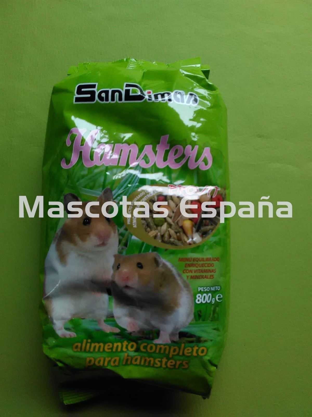 SAN DIMAS Alimento Hamsters 800g - Imagen 1