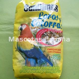 SAN DIMAS Alimento Para Loros y Cotorras 700g - Imagen 1
