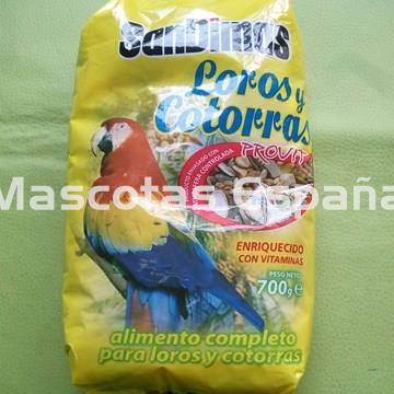 SAN DIMAS Alimento Para Loros y Cotorras 700g - Imagen 1