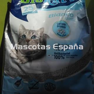 SAN DIMAS Biokat´s Bianco Classic (Arena Aglomerante) 5Kg - Imagen 1