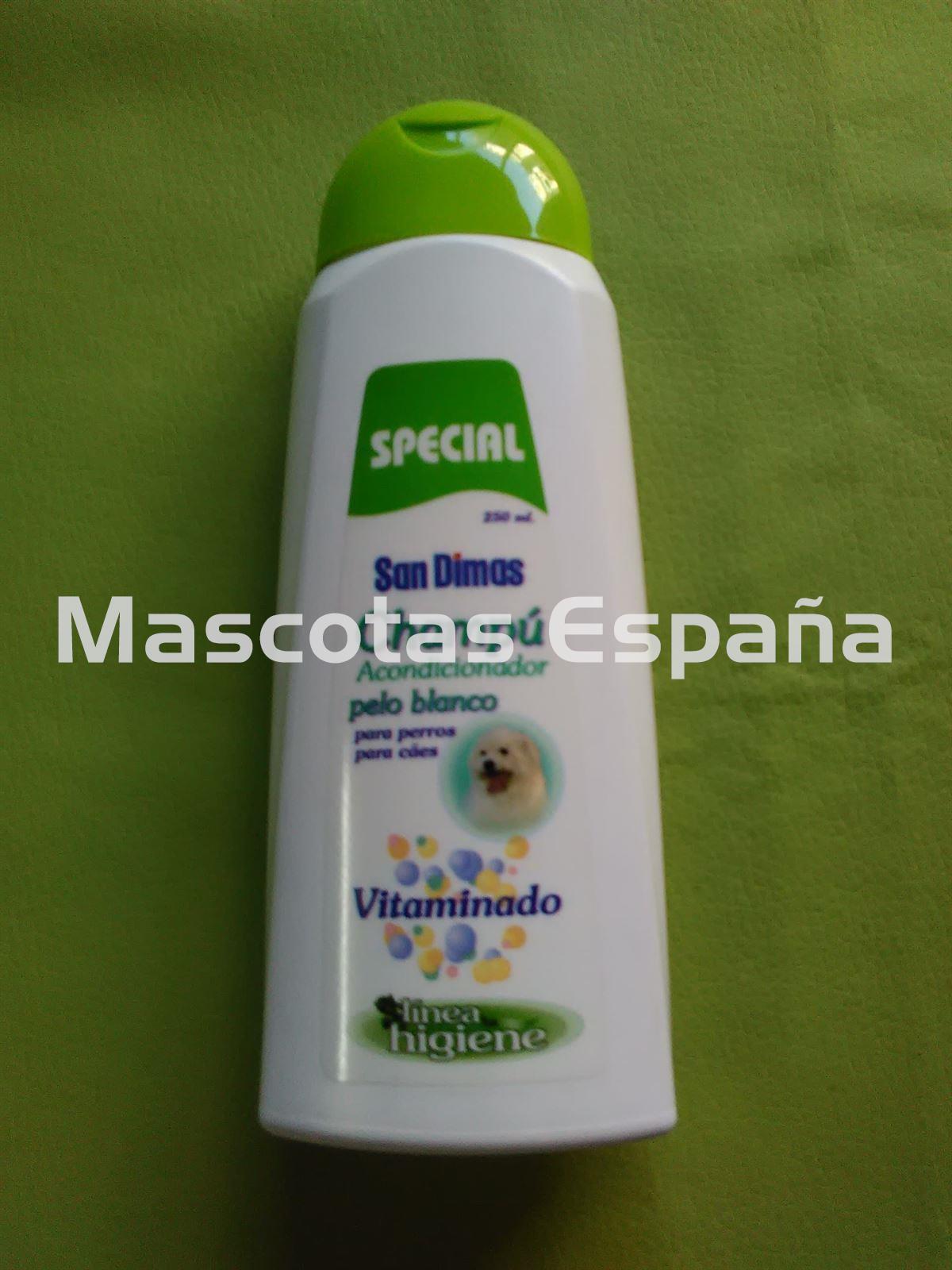 SAN DIMAS Champú Acondicionador Pelo Blanco 250ml - Imagen 1