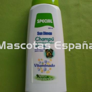 SAN DIMAS Champú Acondicionador Pelo Negro 250ml - Imagen 1